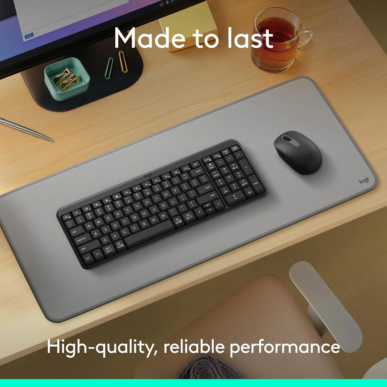 LOGITECH MK250 Bluetooth Wireless Mouse and Keyboard Combo