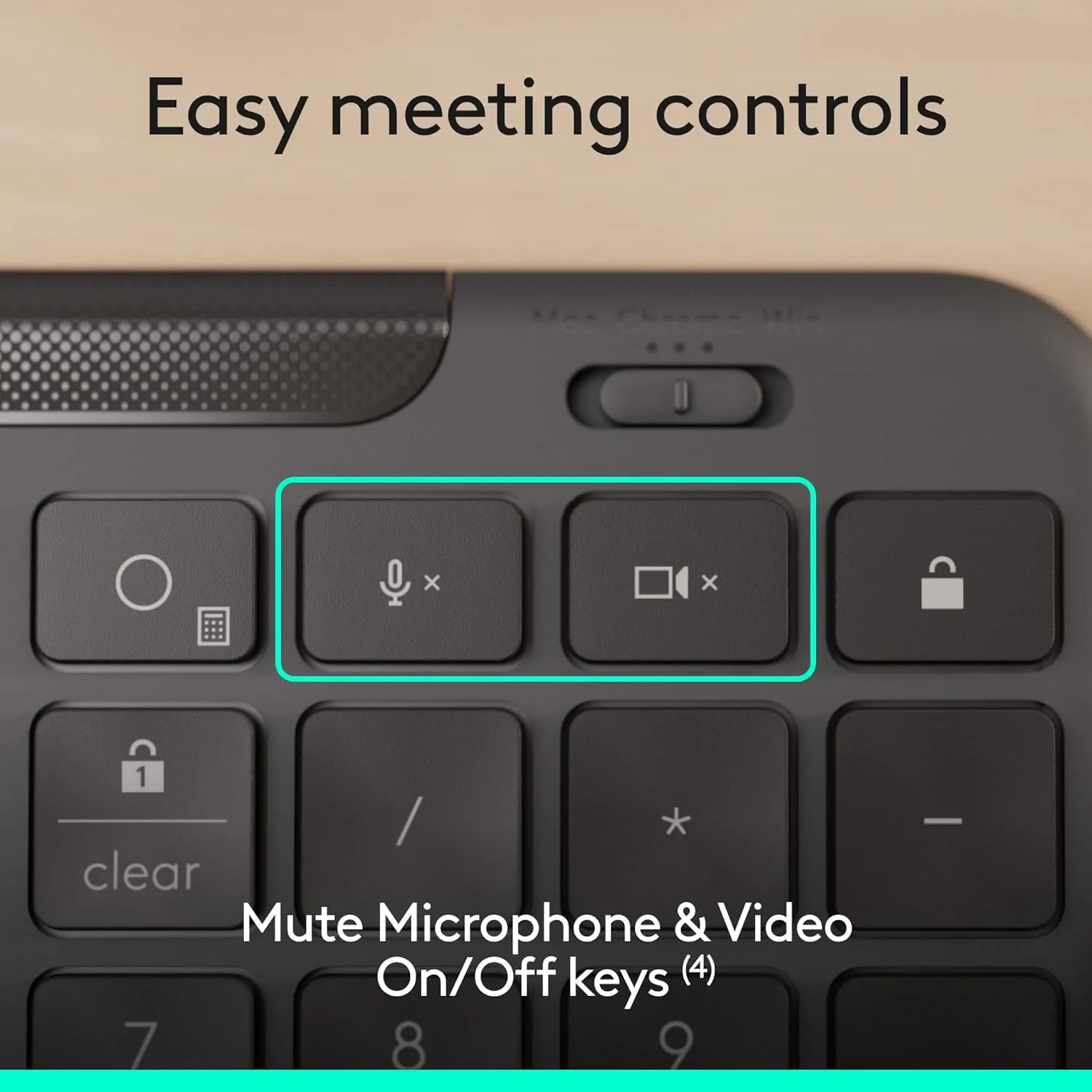 LOGITECH Signature Slim Wired for Business - Full-Size USB-C Keyboard