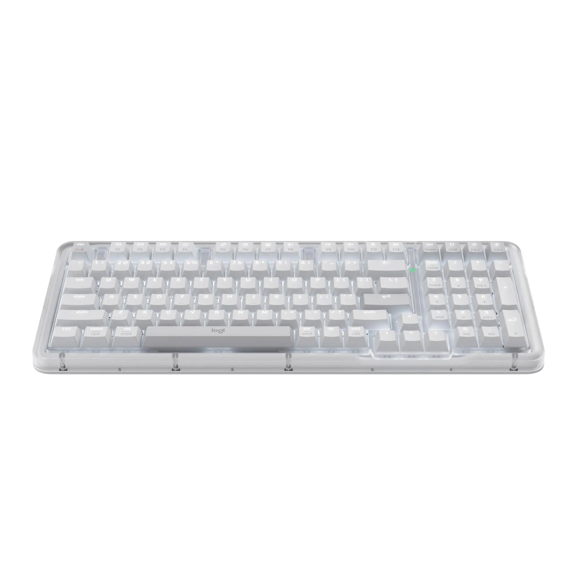 Logitech Alto Keys K98M Wireless Mechanical Keyboard, Customizable - Off-White