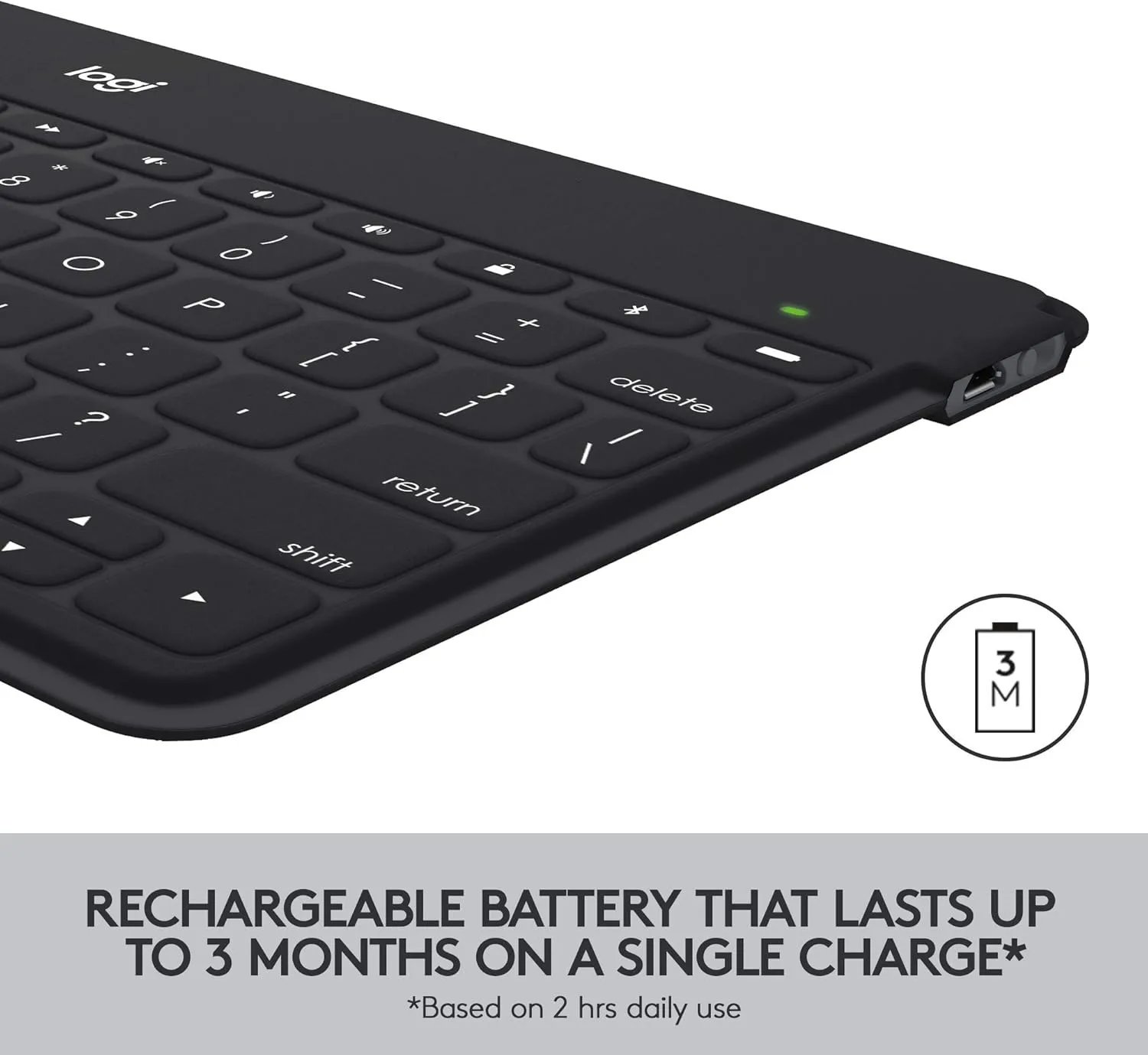 Logitech Keys-to-Go Portable Bluetooth Keyboard