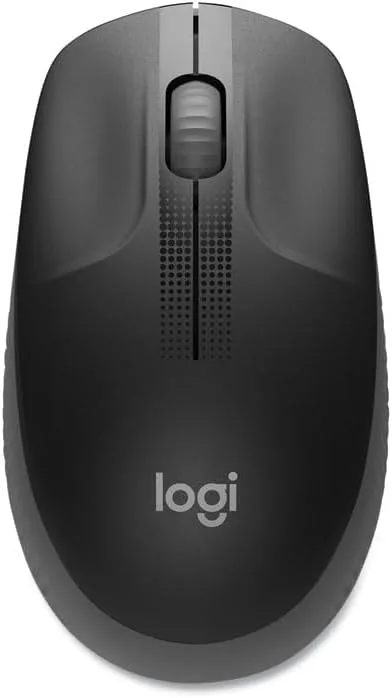 Logitech Wireless Mouse M190 - Full Size, Charcoal