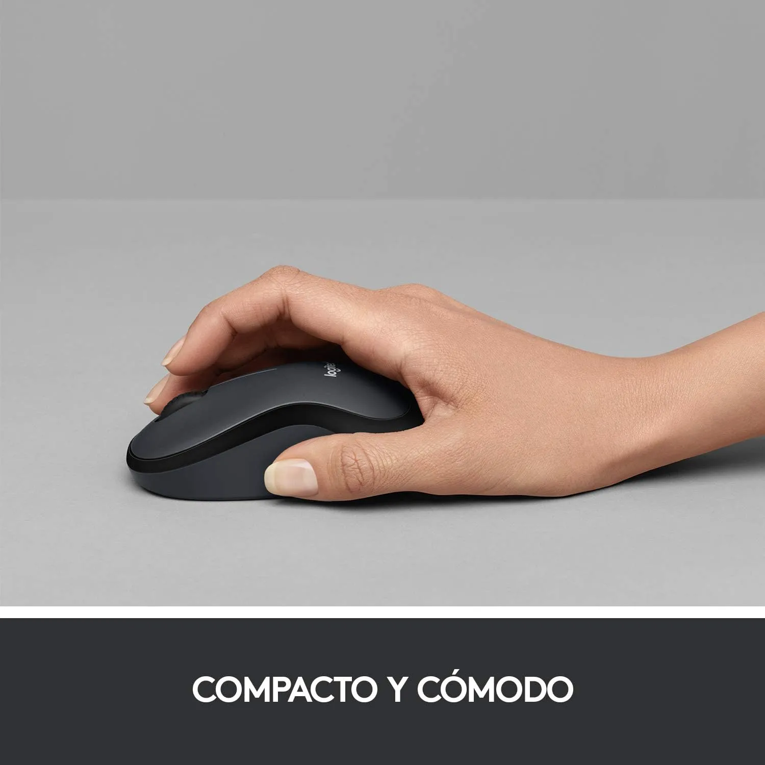 Logitech M220 Silent Wireless Mouse, 2.4 GHz with USB Receiver, 1000 DPI Optical Tracking, 18-Month Battery, Ambidextrous, Compatible with PC, Mac, Laptop (Off-White)
