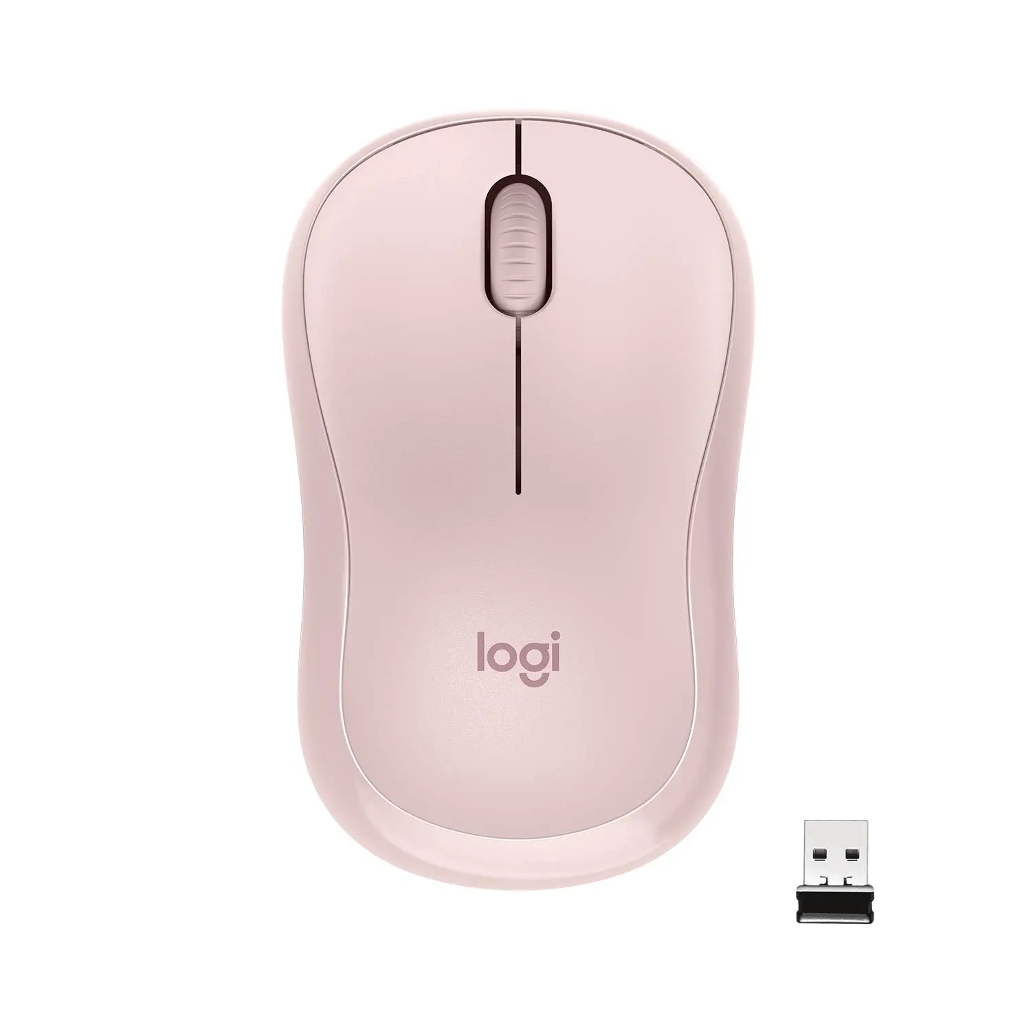 Logitech M220 SILENT Wireless Mouse, Rose