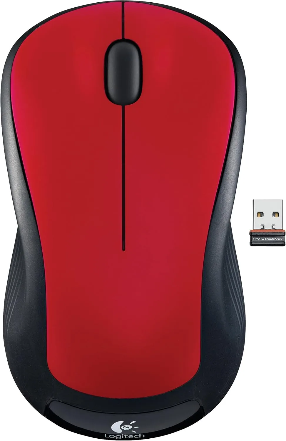 Logitech Wireless Mouse M310 (Flame Red)