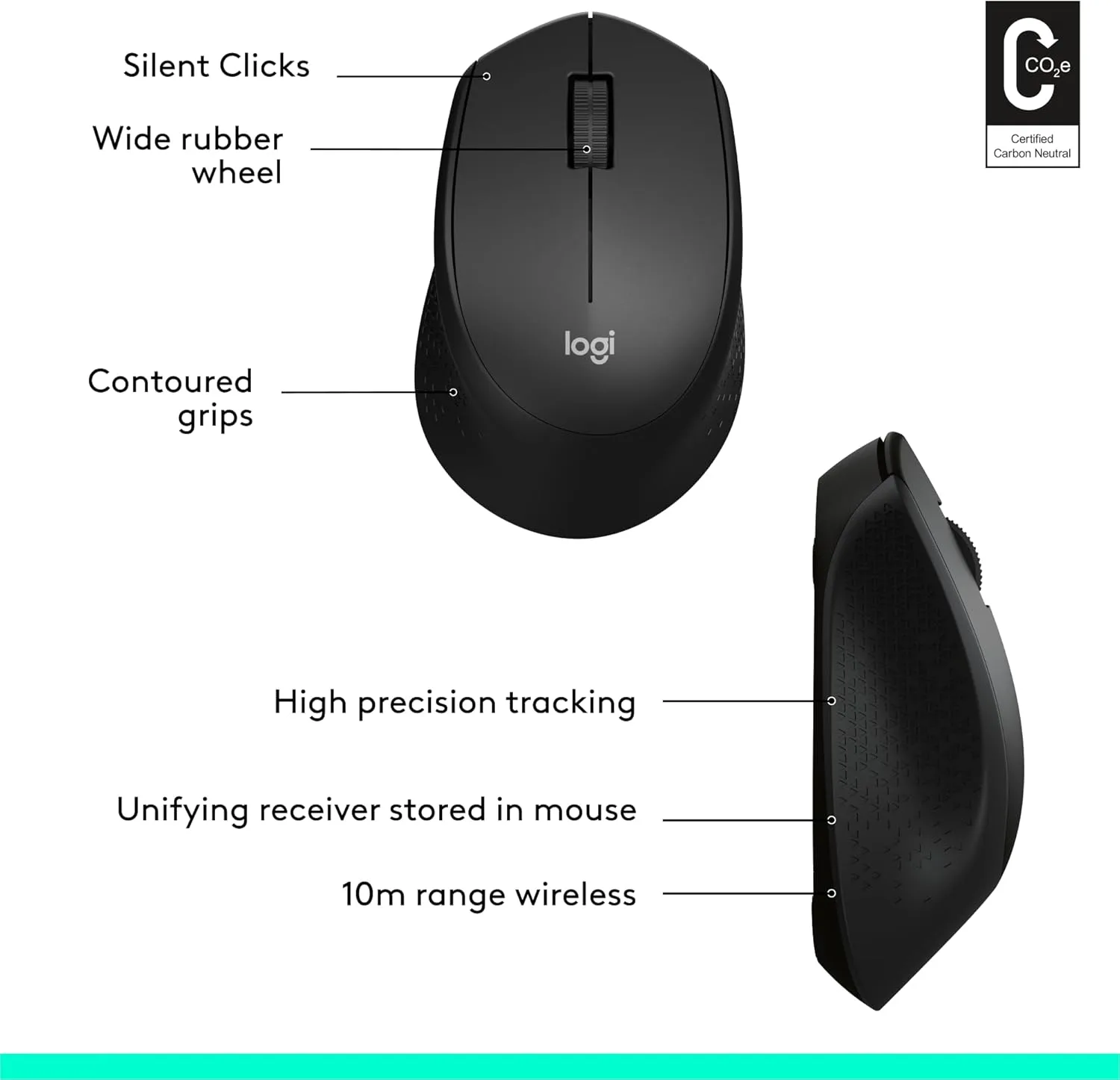 LOGITECH M330 SILENT Wireless Mouse