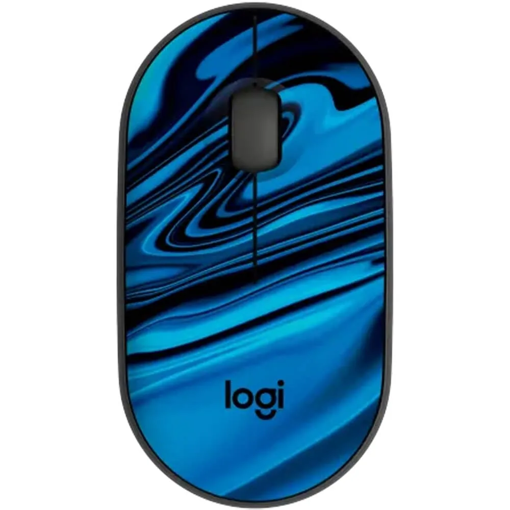 Logitech M340 Wireless Mouse - Blue Galaxy