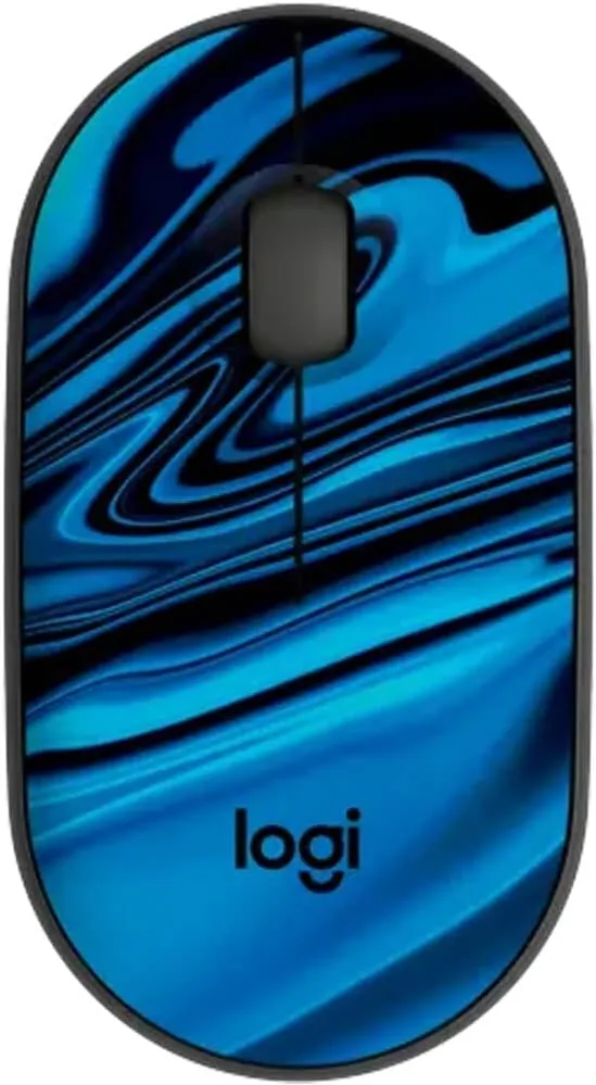 Logitech M340 Wireless Mouse - Blue Galaxy