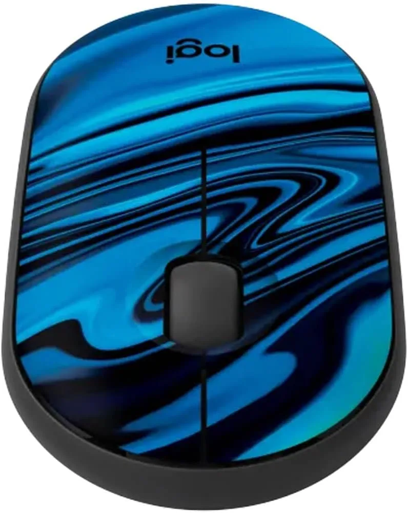 Logitech M340 Wireless Mouse - Blue Galaxy