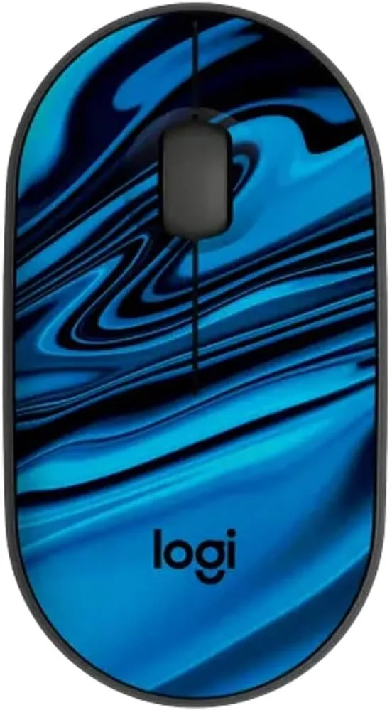 Logitech M340 Wireless Mouse - Blue Galaxy