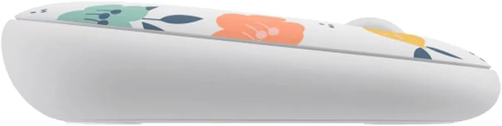 Logitech M340 Wireless Mouse - Floral Bouquet, USB Receiver, Silent Clicks