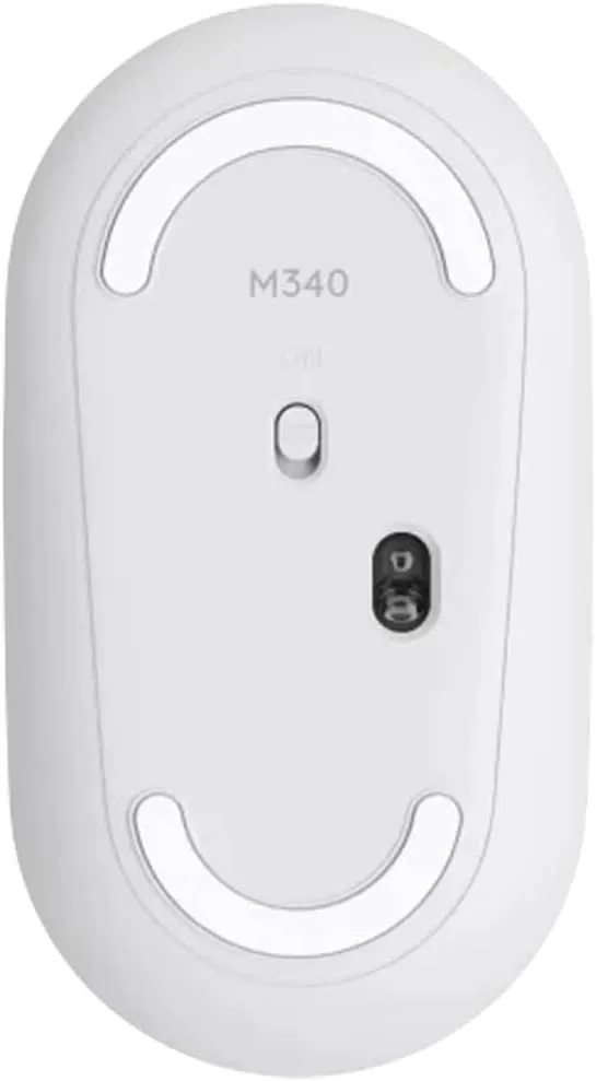 Logitech M340 Wireless Mouse - Floral Bouquet, USB Receiver, Silent Clicks