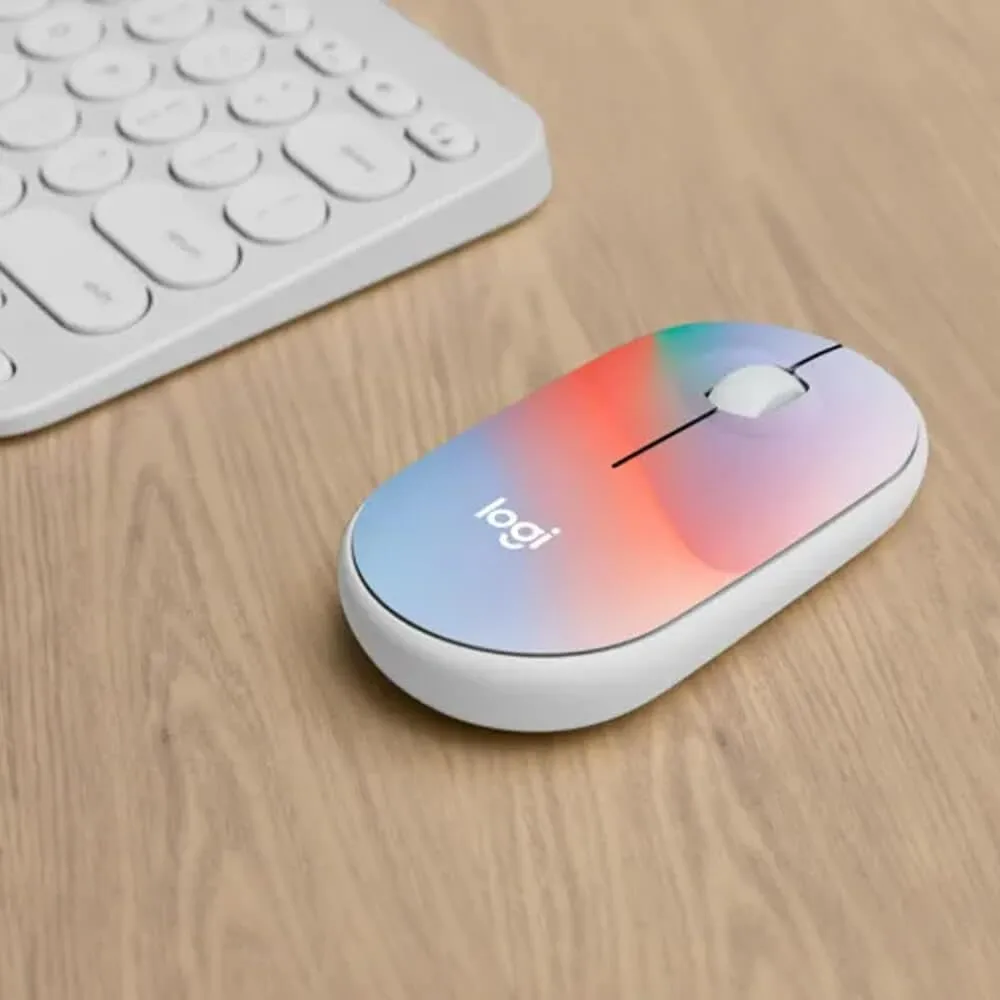 Logitech 910007283 M340 Design Collection Wireless Mouse - Sheer Dream