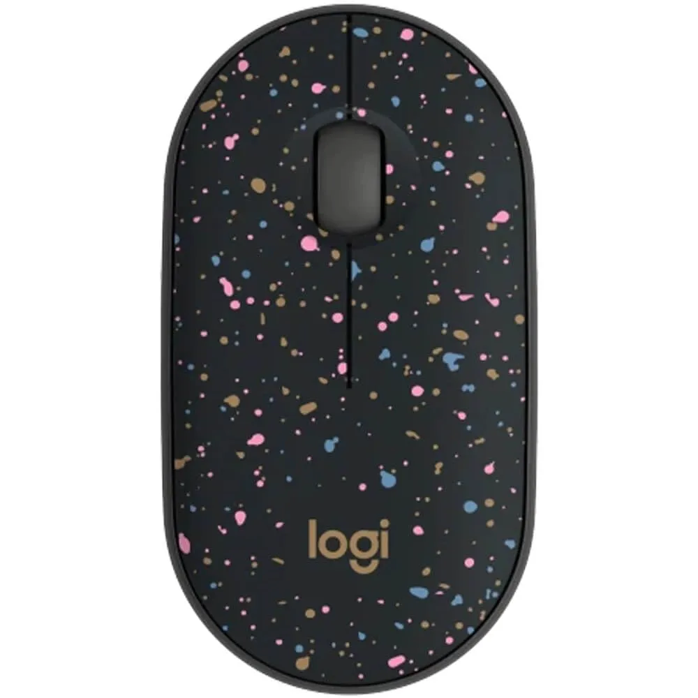 Logitech M340 Wireless Mouse - Speckles, Silent Clicks, USB Receiver