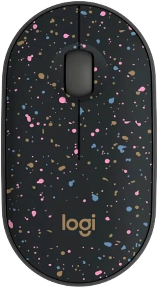 Logitech M340 Wireless Mouse - Speckles, Silent Clicks, USB Receiver