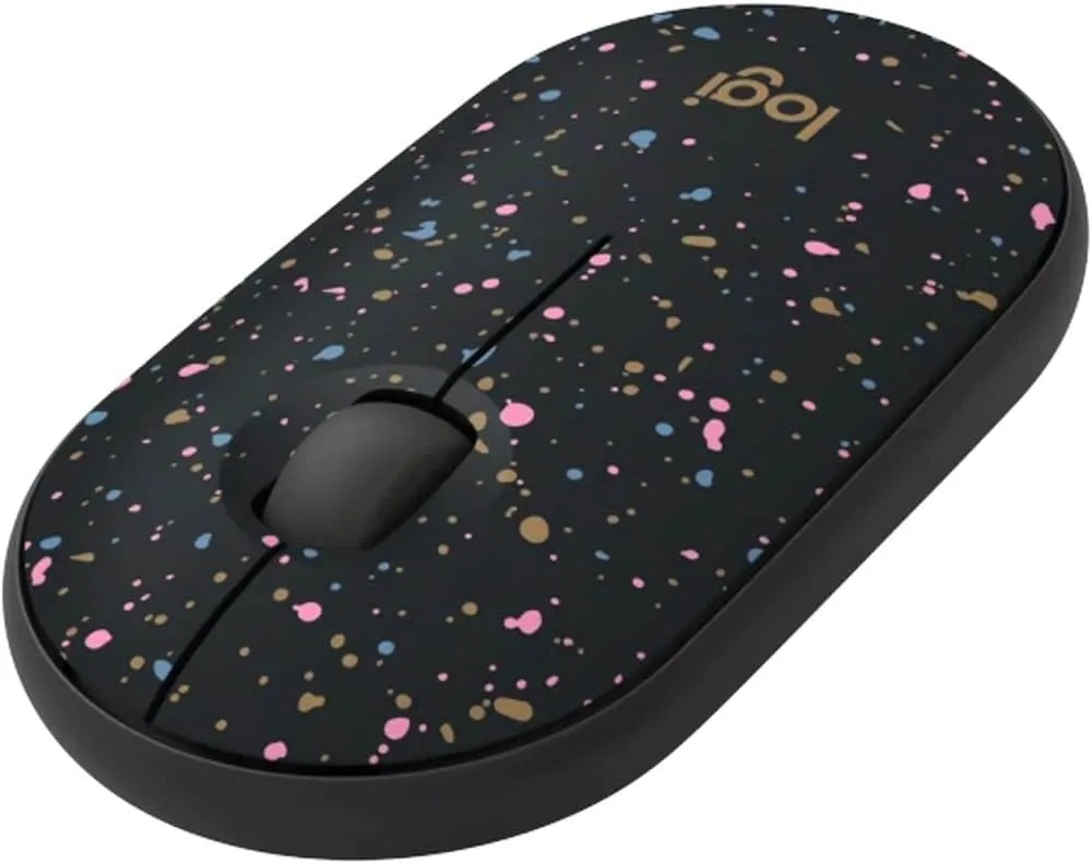 Logitech M340 Wireless Mouse - Speckles, Silent Clicks, USB Receiver