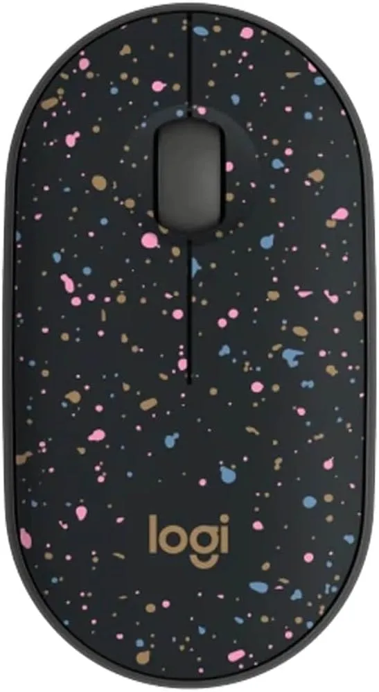 Logitech M340 Wireless Mouse - Speckles, Silent Clicks, USB Receiver