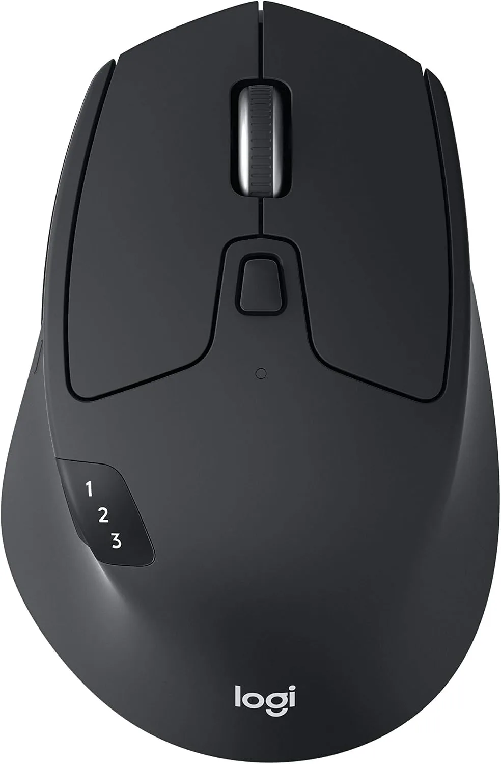 Logitech M720 Triathlon Multi-Device Wireless Mouse, Black/Gray, 910-004790