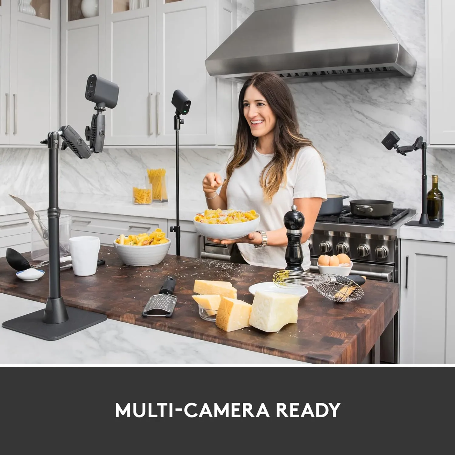 Logitech for Creators Mevo Start 3-Pack Wireless Live Streaming Cameras