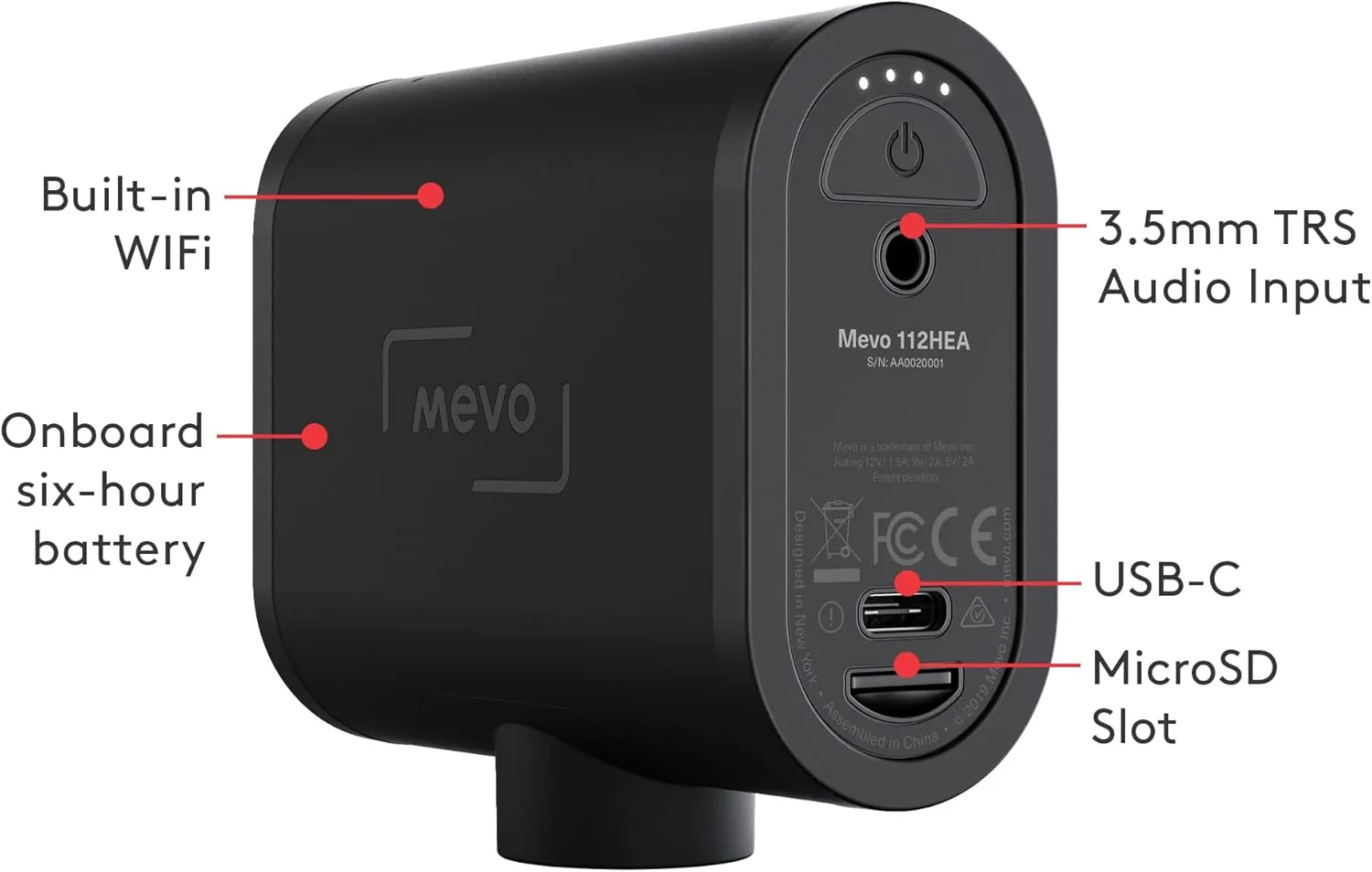 Logitech for Creators Mevo Start 3-Pack Wireless Live Streaming Cameras