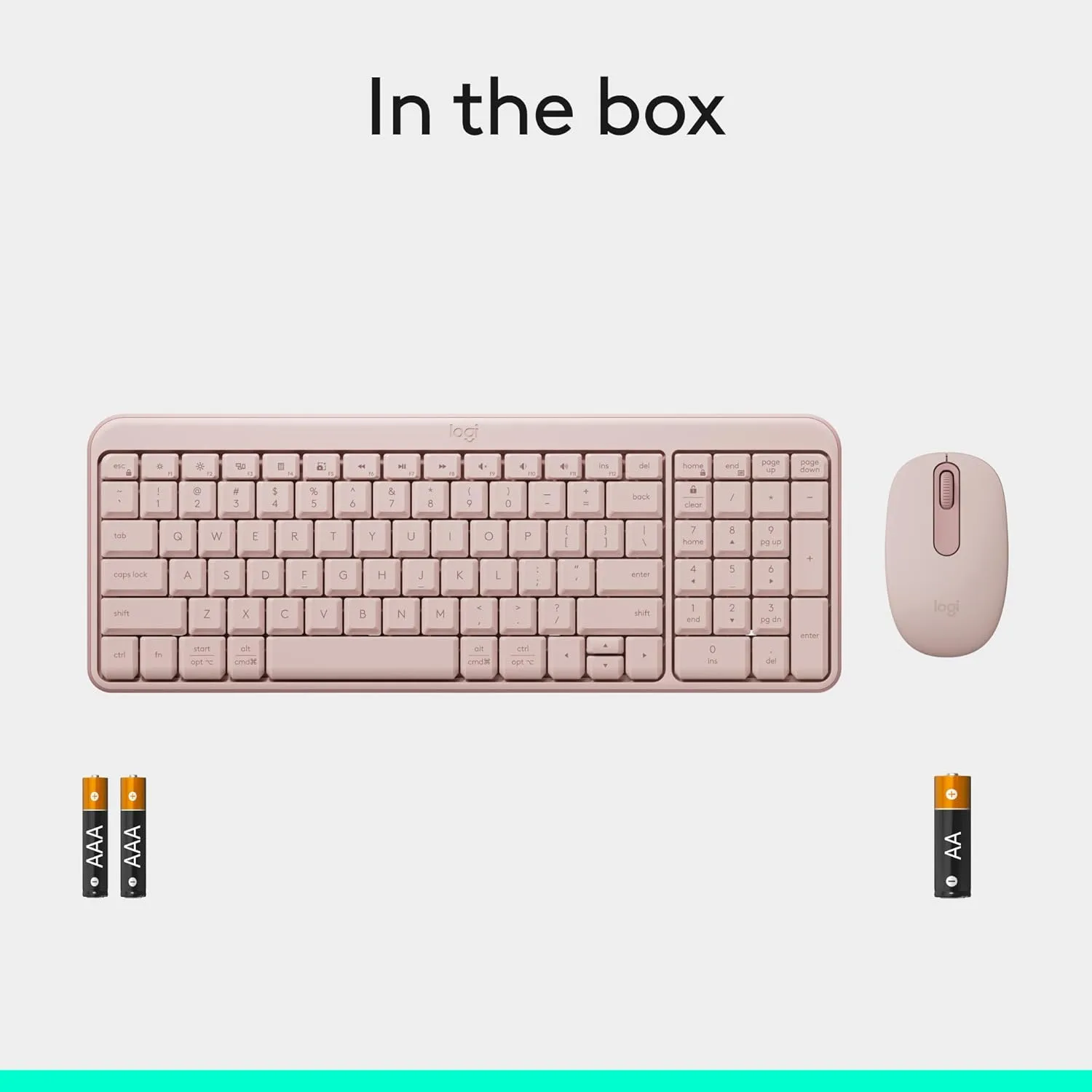 LOGITECH MK250 Bluetooth Wireless Mouse and Keyboard Combo