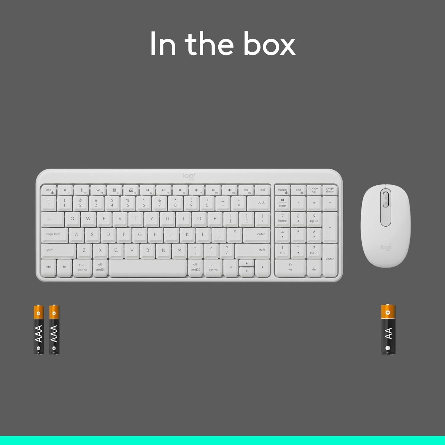 LOGITECH MK250 Bluetooth Wireless Mouse and Keyboard Combo