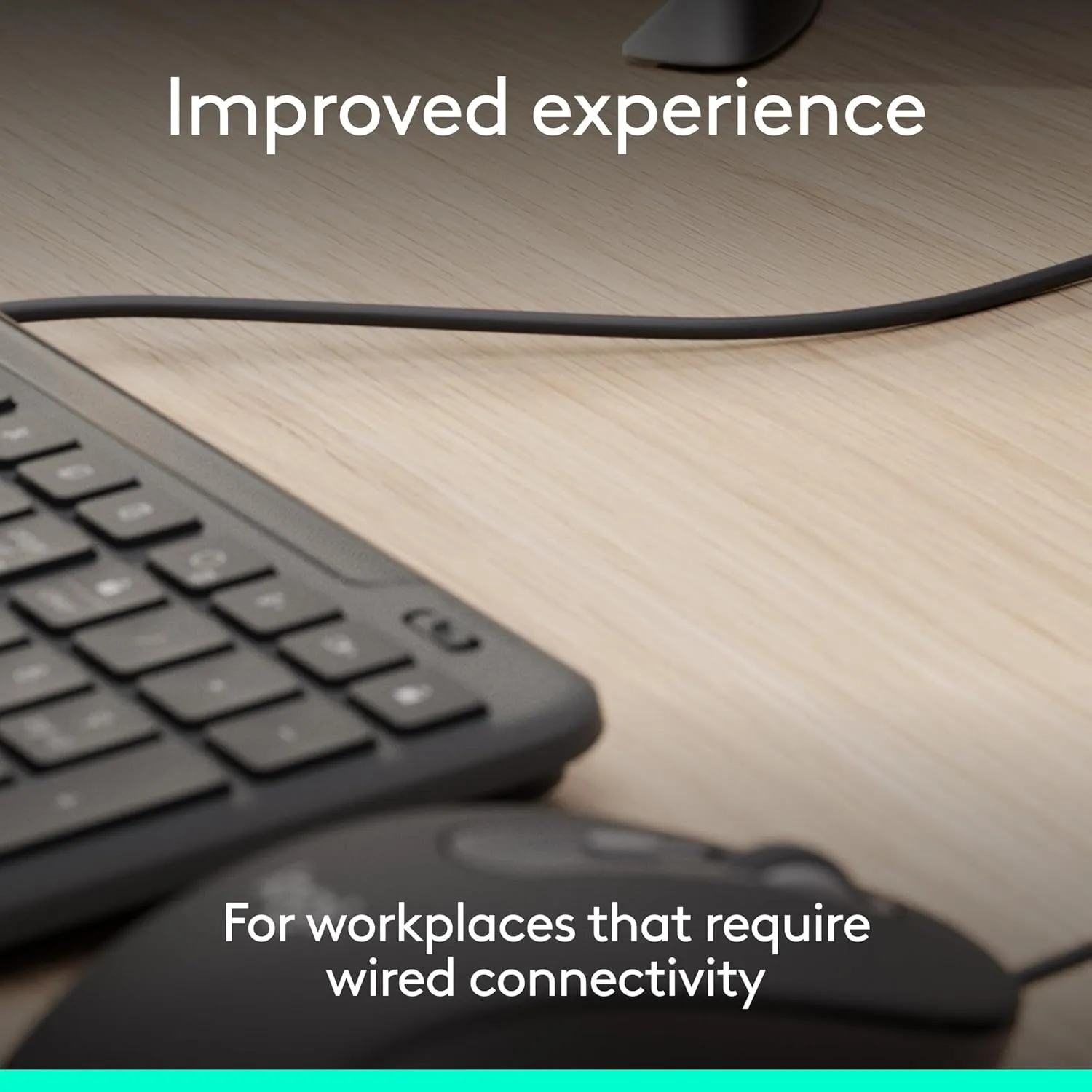 LOGITECH Signature Slim Wired for Business - Full-Size USB-C Keyboard