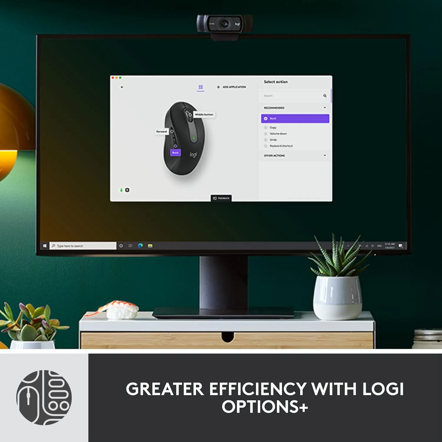 LOGITECH Signature MK650 Combo for Business - Wireless Keyboard and Mouse