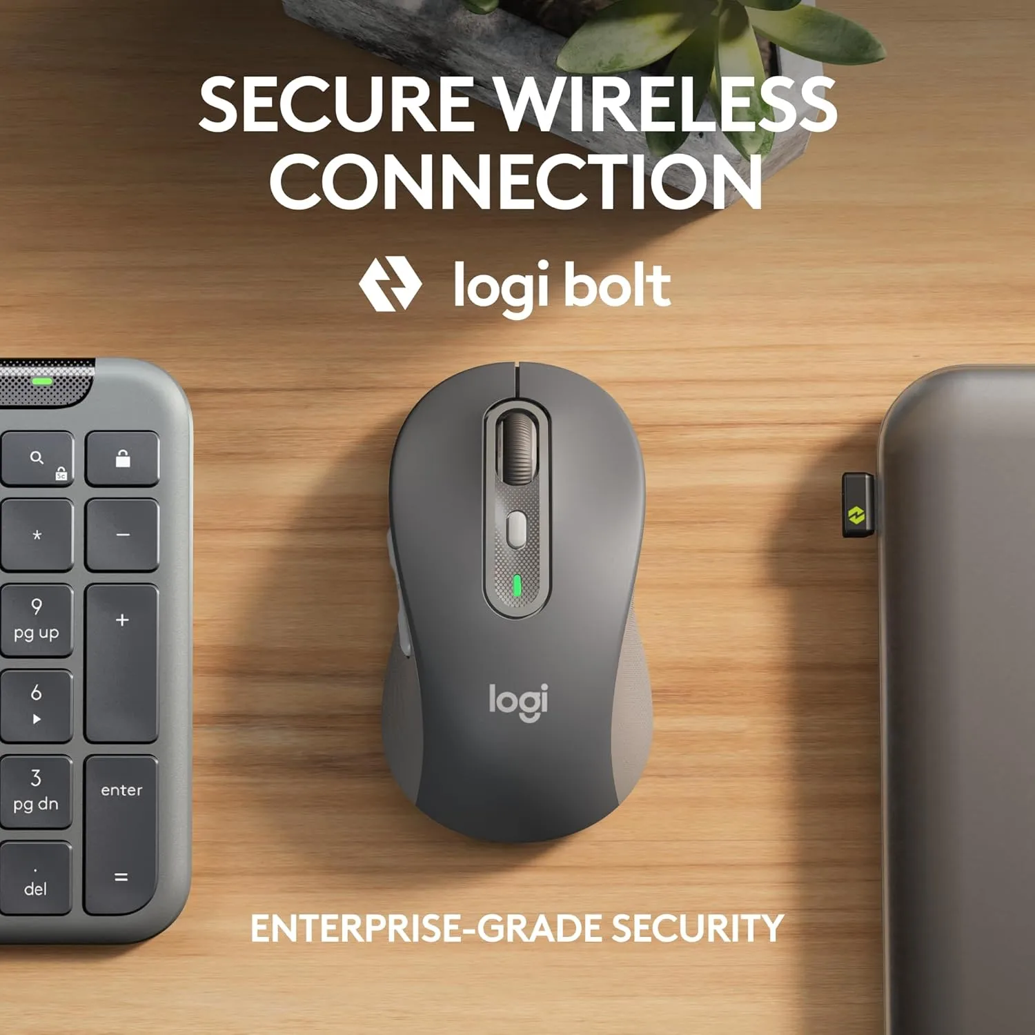 LOGITECH Signature Slim Wireless Keyboard and Mouse Combos for Business