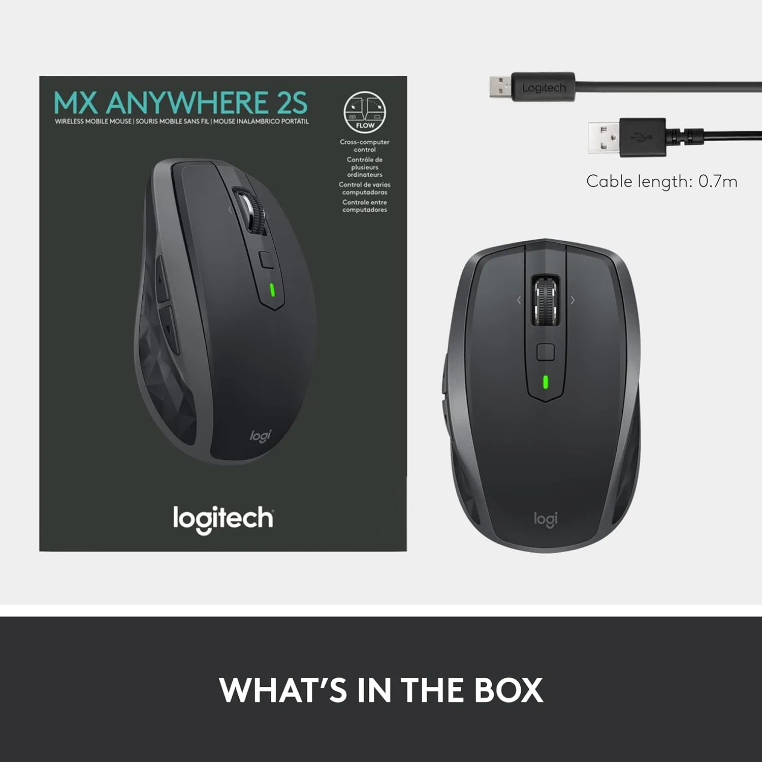 Logitech MX Anywhere Compact Wireless Mouse