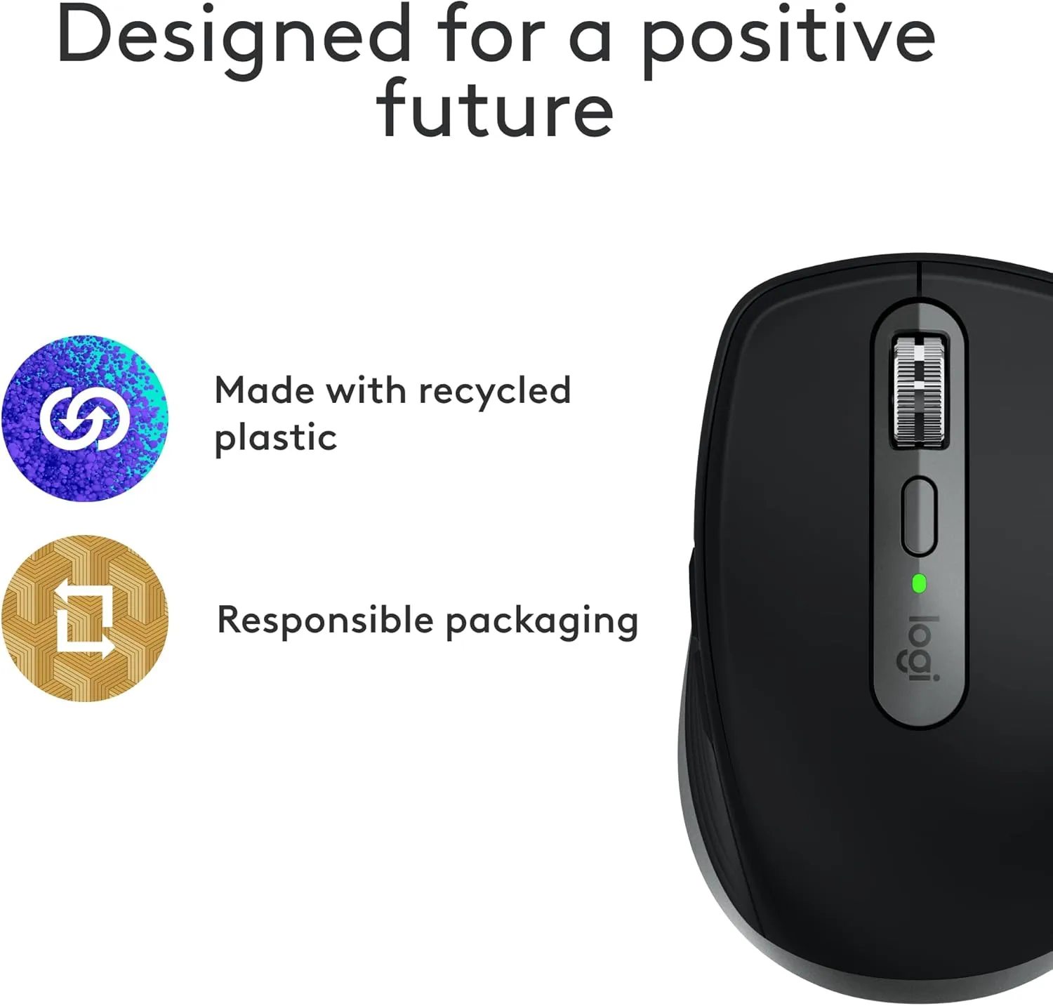 LOGITECH MX Anywhere 3S for Mac Compact Wireless Bluetooth Mouse