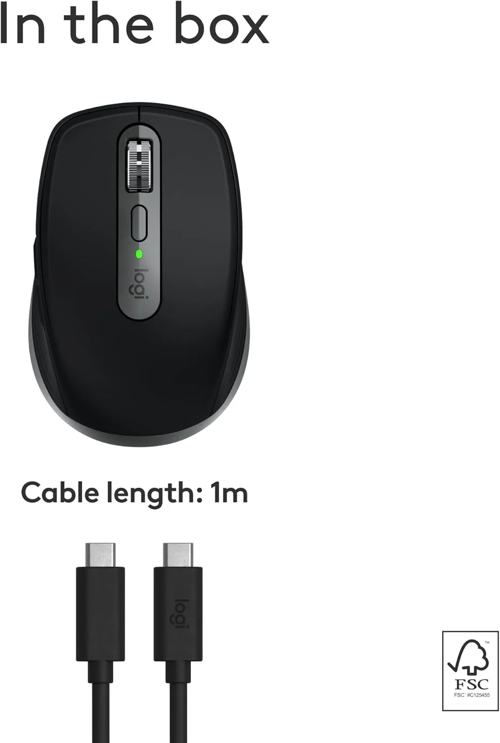 LOGITECH MX Anywhere 3S for Mac Compact Wireless Bluetooth Mouse