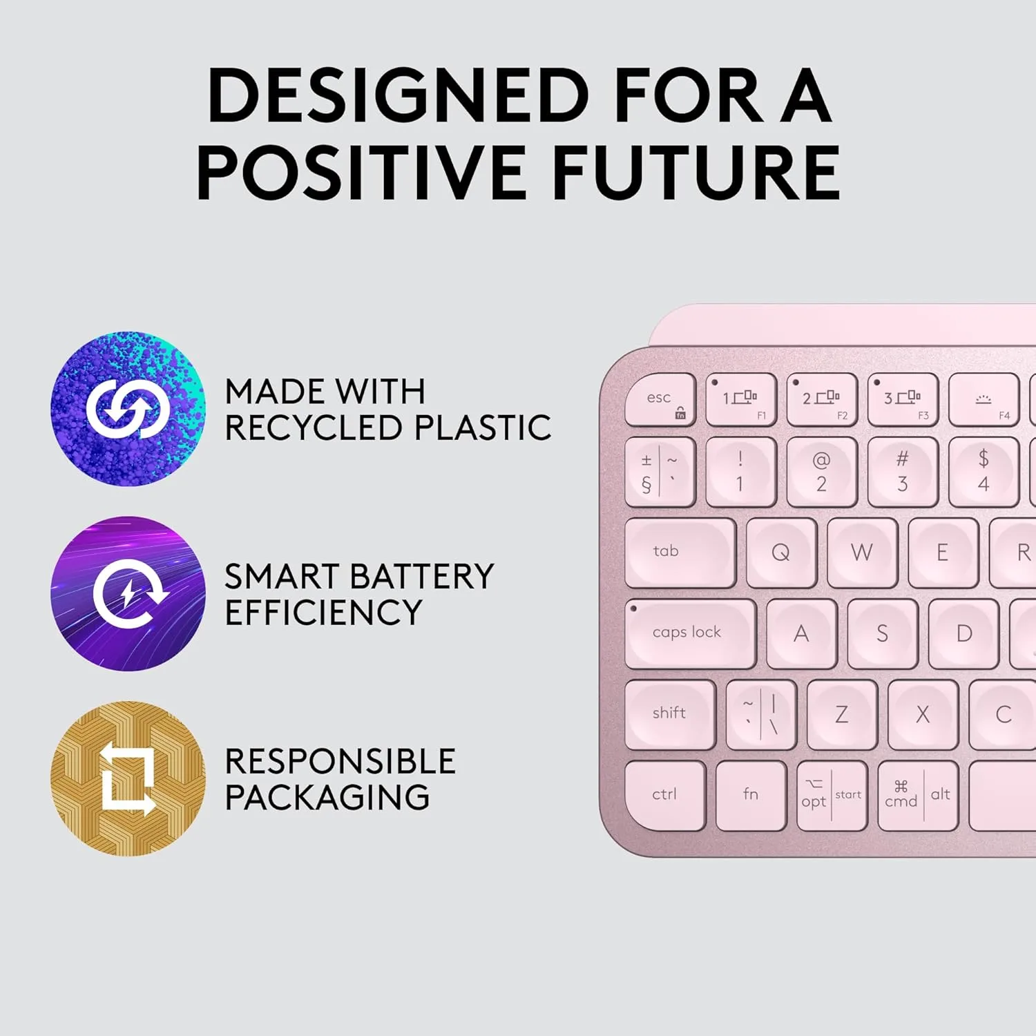 Logitech MX Keys Wireless Backlit Keyboard