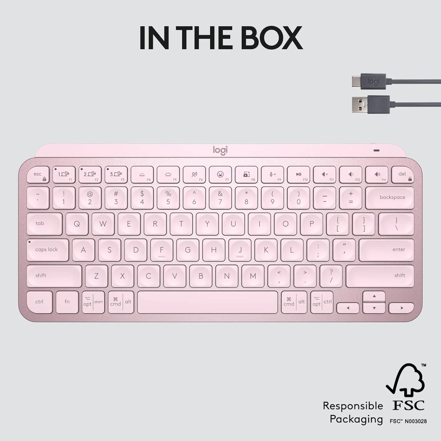 Logitech MX Keys Wireless Backlit Keyboard
