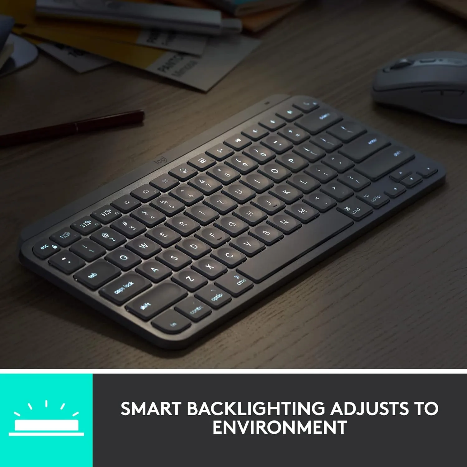 Logitech MX Keys for Mac Wireless Backlit Keyboard