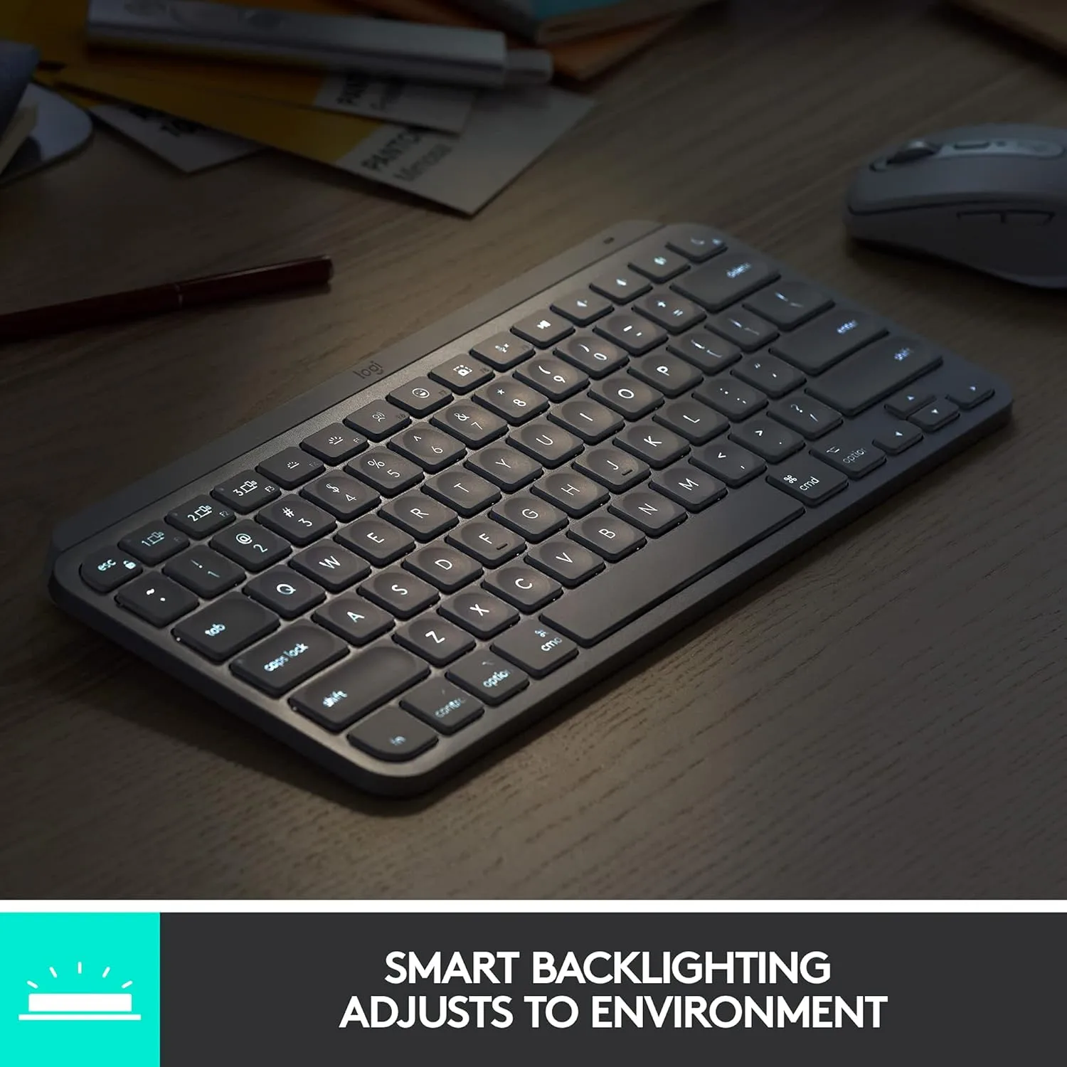 Logitech MX Keys Wireless Backlit Keyboard