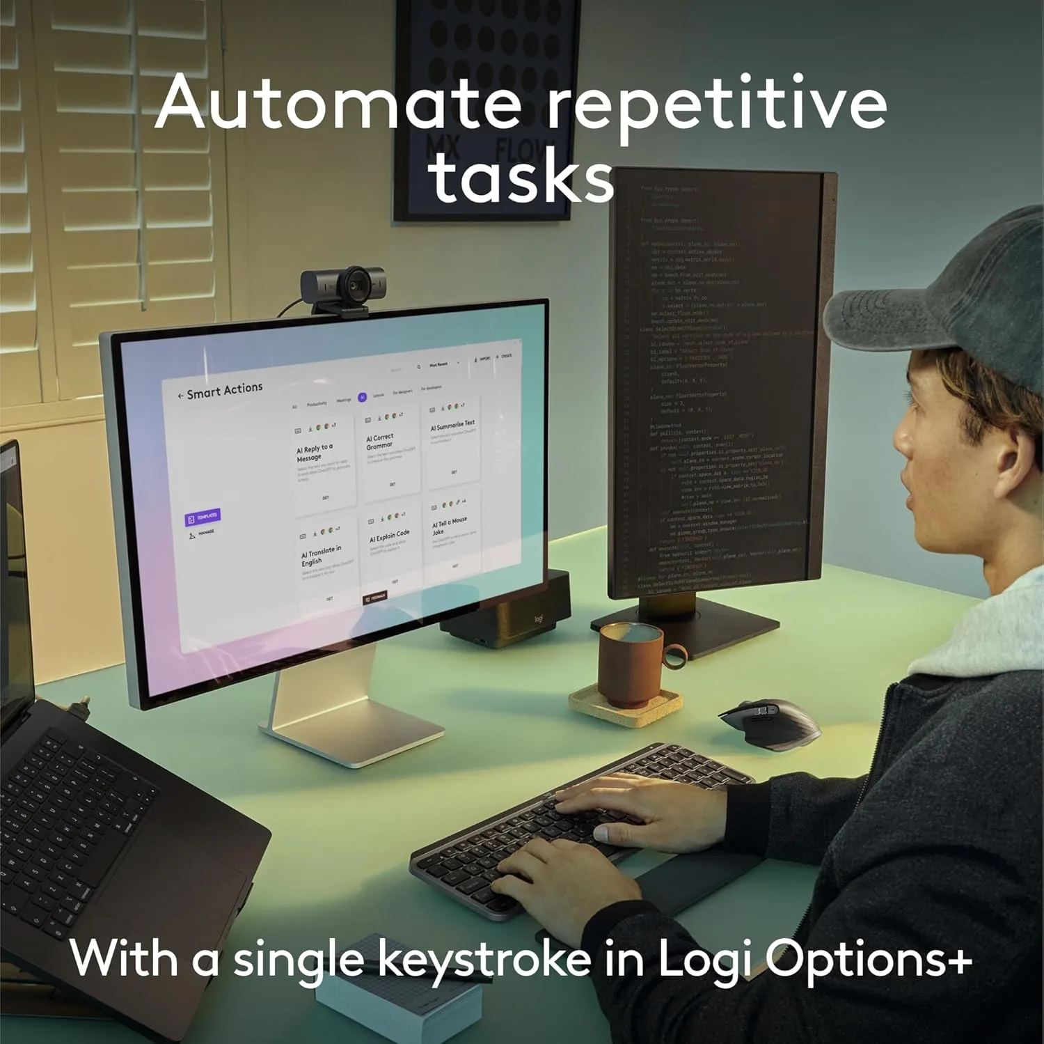 Logitech MX Keys for Mac Wireless Backlit Keyboard
