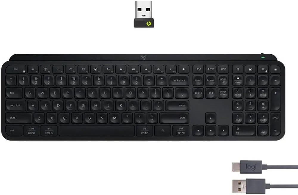 Logitech MX Keys S Wireless Keyboard Black