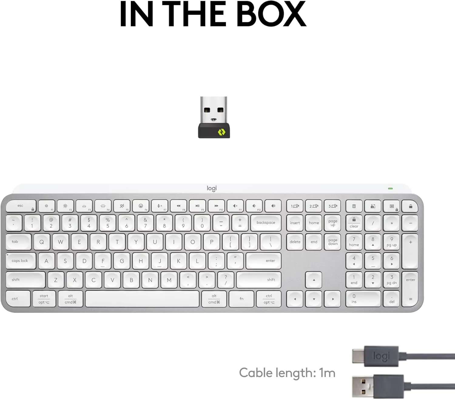 Logitech MX Keys Wireless Backlit Keyboard