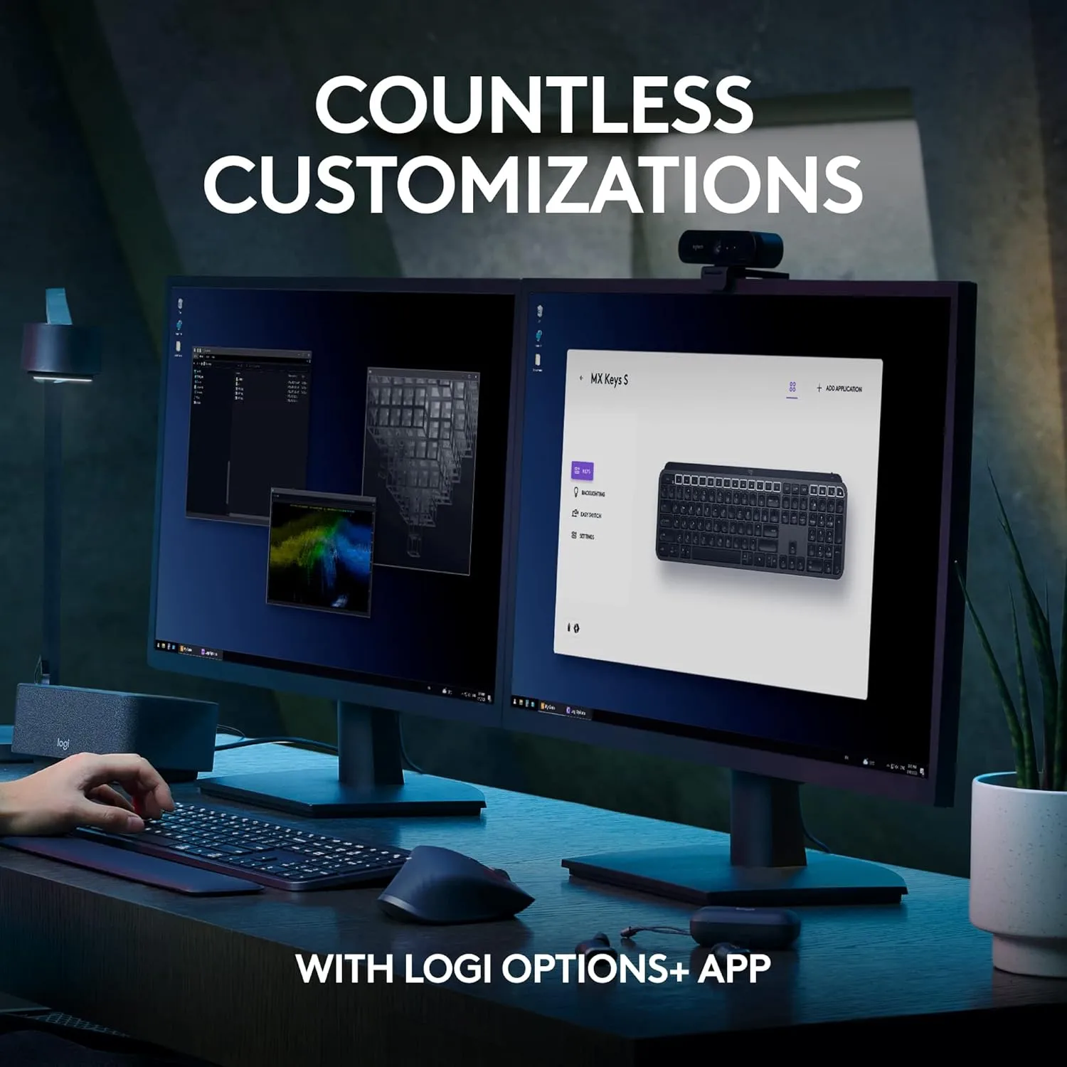Logitech MX Keys Wireless Backlit Keyboard
