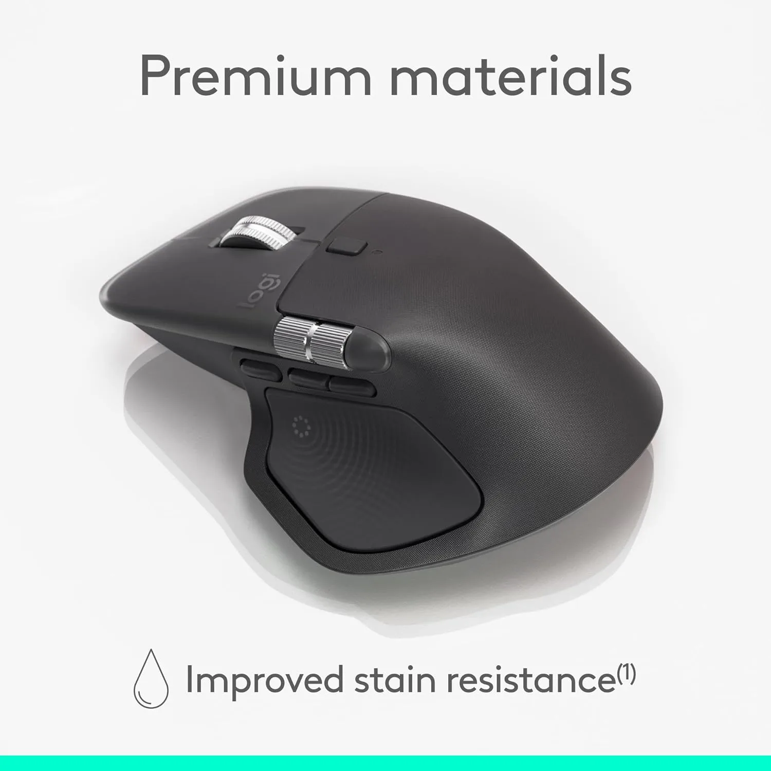 Logitech MX Master 4 for Business, Wireless Mouse with Quiet Clicks, 8K DPI, MagSpeed Scrolling, Logi Bolt Receiver, Bluetooth, Actions Ring, Haptics, USB-C Charging – Graphite