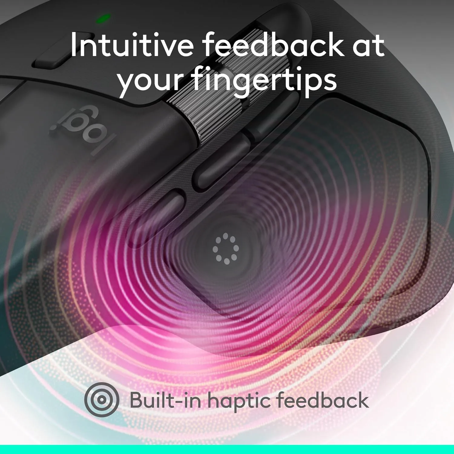 Logitech MX Master 4 for Business, Wireless Mouse with Quiet Clicks, 8K DPI, MagSpeed Scrolling, Logi Bolt Receiver, Bluetooth, Actions Ring, Haptics, USB-C Charging – Graphite