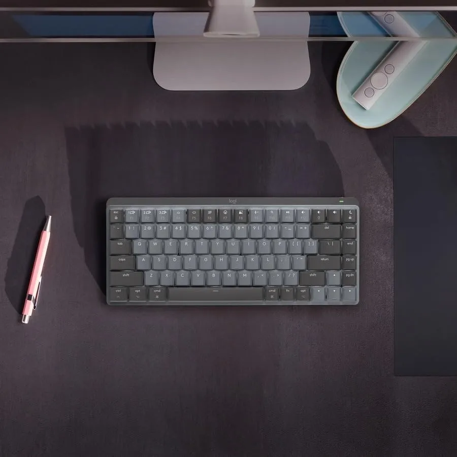 Logitech MX Mechanical Mini for Mac — Wireless Backlit Mechanical Keyboard