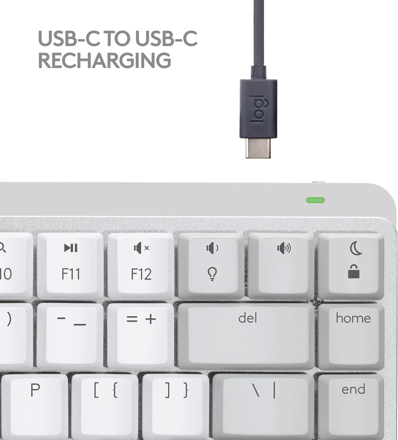 Logitech MX Mechanical Mini for Mac — Wireless Backlit Mechanical Keyboard