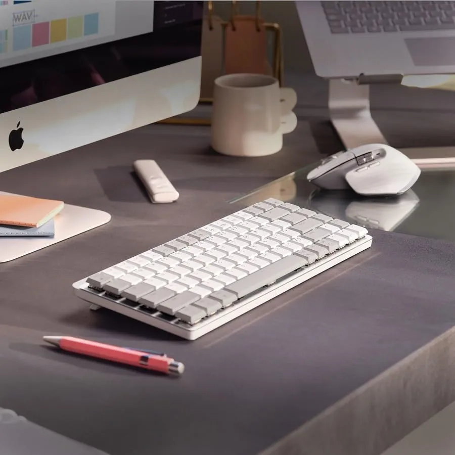 Logitech MX Mechanical Mini for Mac — Wireless Backlit Mechanical Keyboard