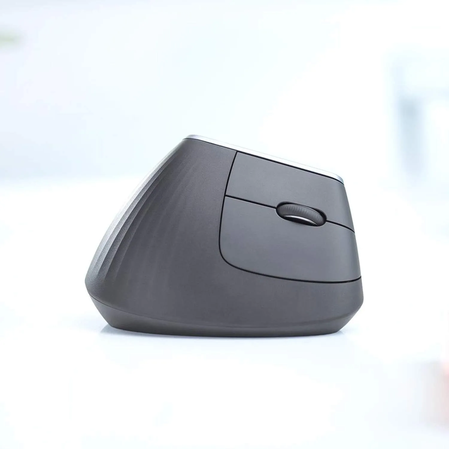 Logitech MX Vertical Wireless Mouse – Ergonomic, Rechargeable, Graphite