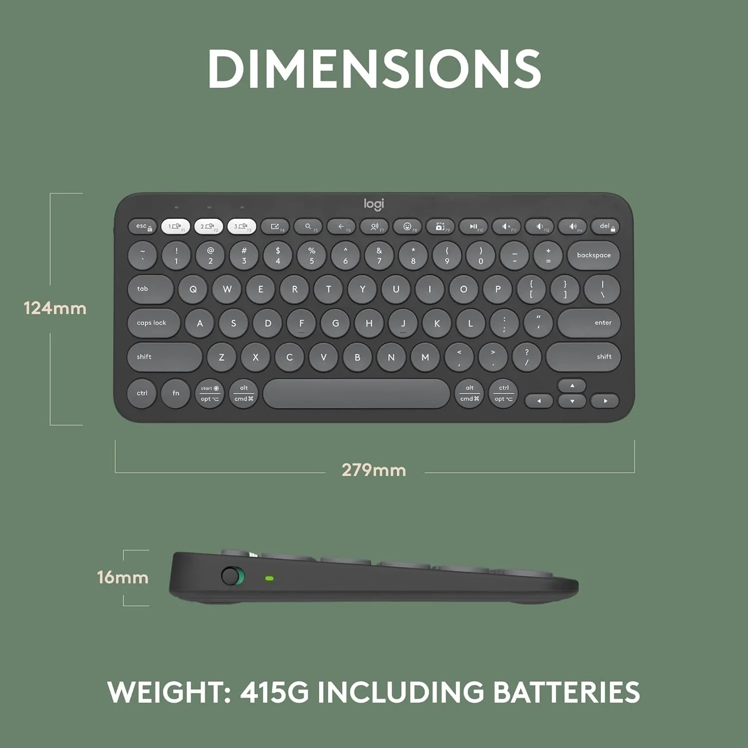LOGITECH Pebble 2 Wireless Keyboards and Combos