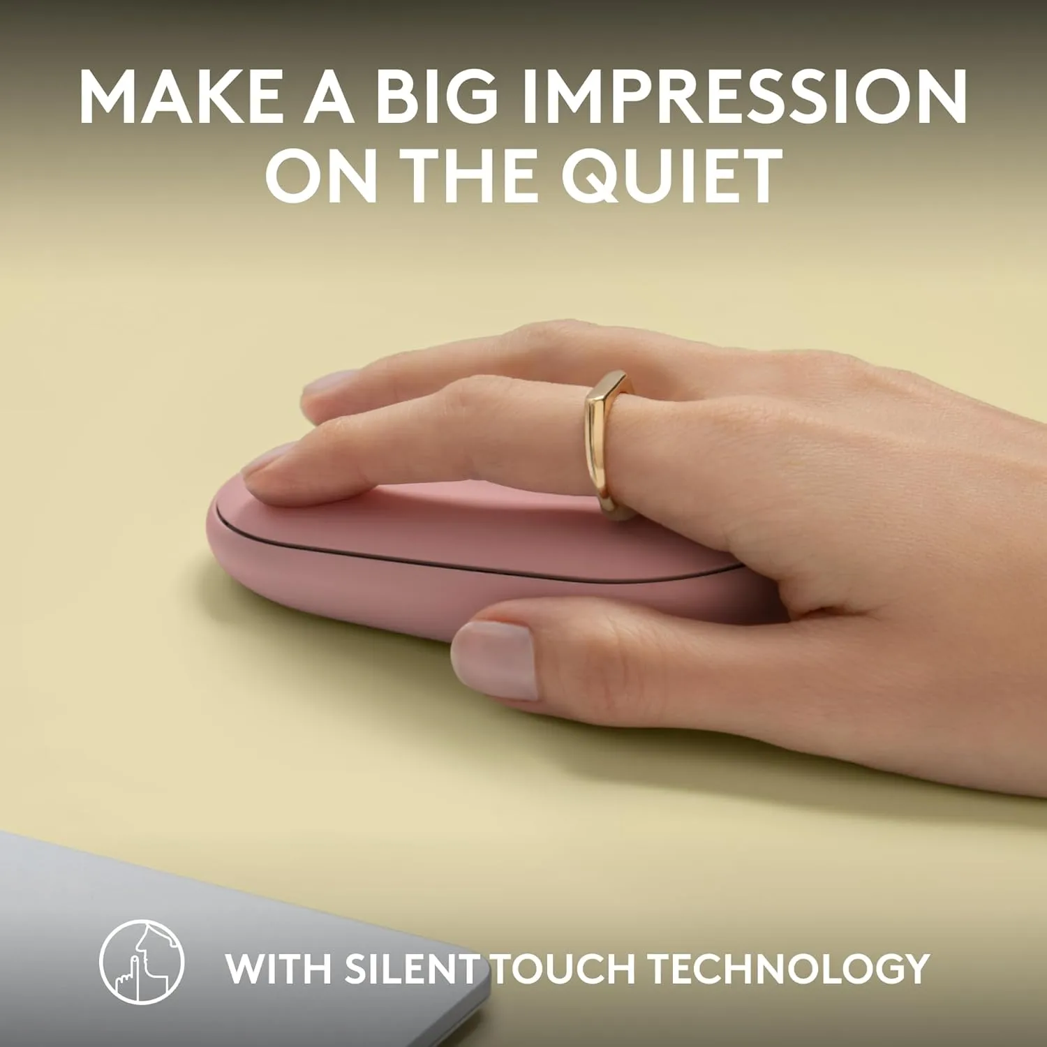 Logitech Pebble Mouse 2 M350s Slim Bluetooth Wireless Mouse