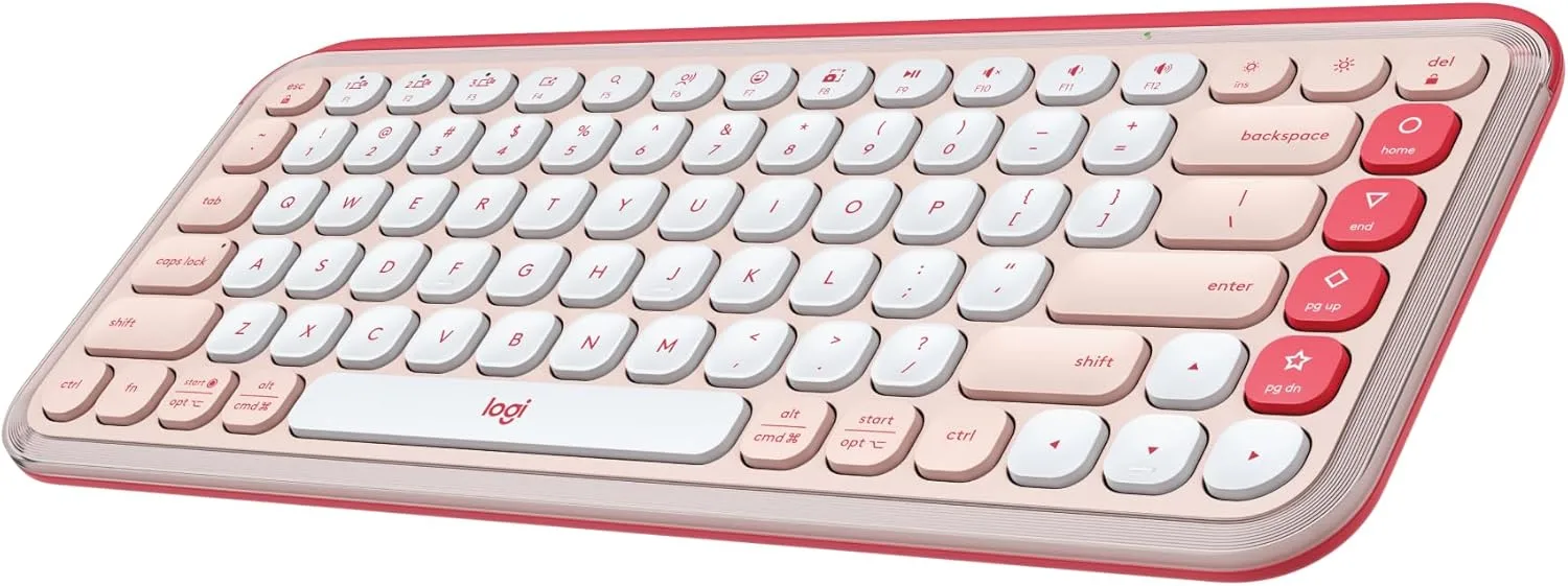LOGITECH POP ICON Bluetooth Keyboard & Mouse