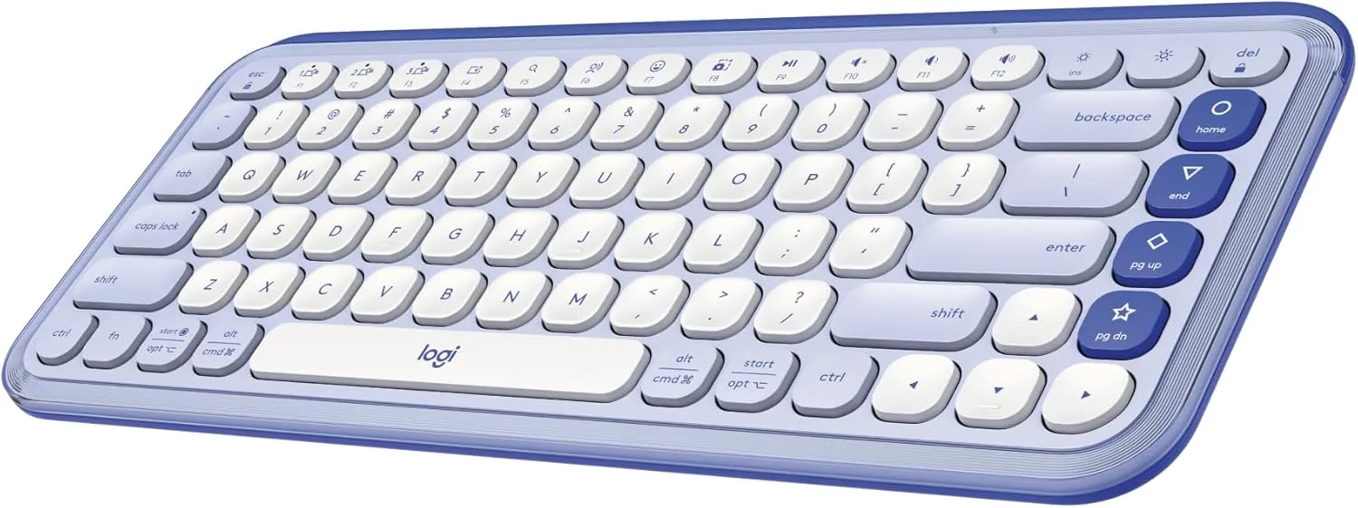 LOGITECH POP ICON Bluetooth Keyboard & Mouse