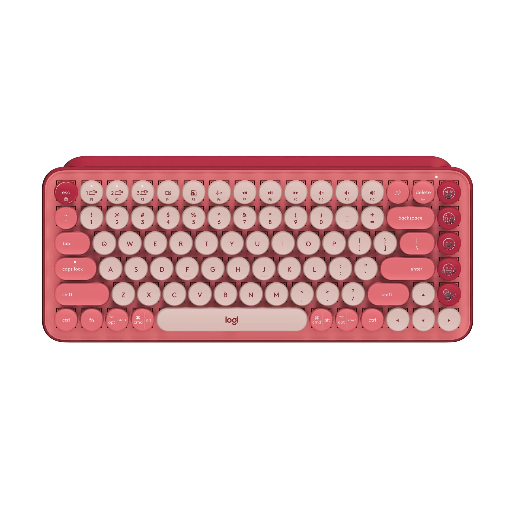 LOGITECH POP Keys Wireless Mechanical Keyboard with Customizable Emoji Keys